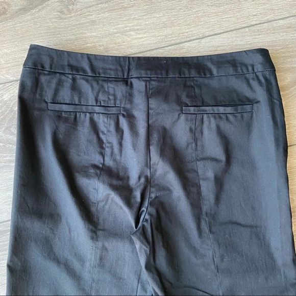 Cynthia Rowley Black White Striped Two Tunes  Stretchy Cropped Pants - Picture 12 of 12